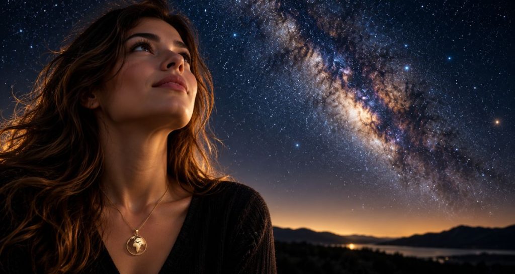 El oro que llevas es más antiguo que la propia Tierra. Sus átomos nacieron en algunos de los fenómenos más extremos del Universo antes de incorporarse a nuestro planeta. ¿Cómo llegó hasta aquí y por qué casi todo terminó en el núcleo terrestre? Imagen genera con IA, crédito: La Ciencia Espacial